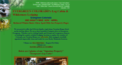 Desktop Screenshot of michaelcarterslogcabin.info
